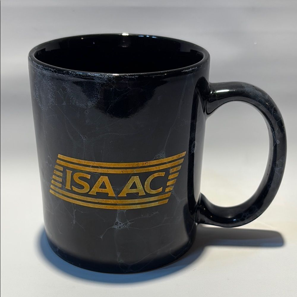Vintage ISSAC FERREX coffee mug.